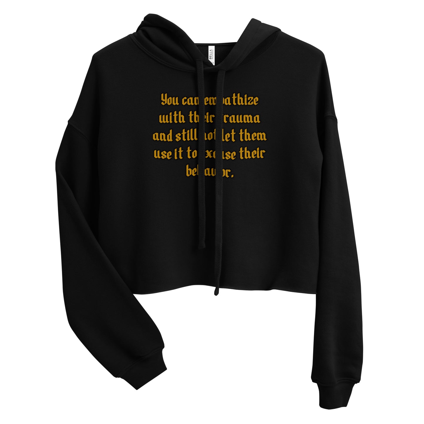 Empathy #1 Crop Hoodie