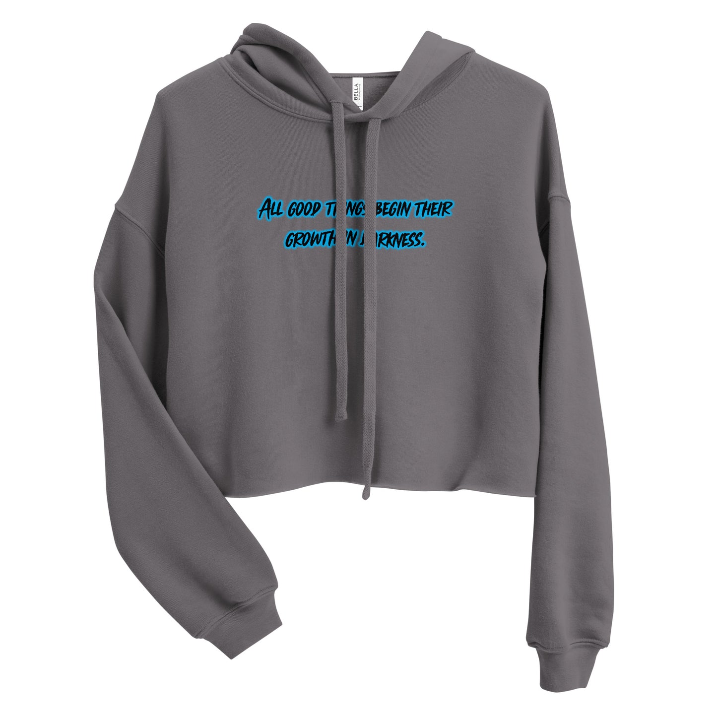 In Darkness Crop Hoodie