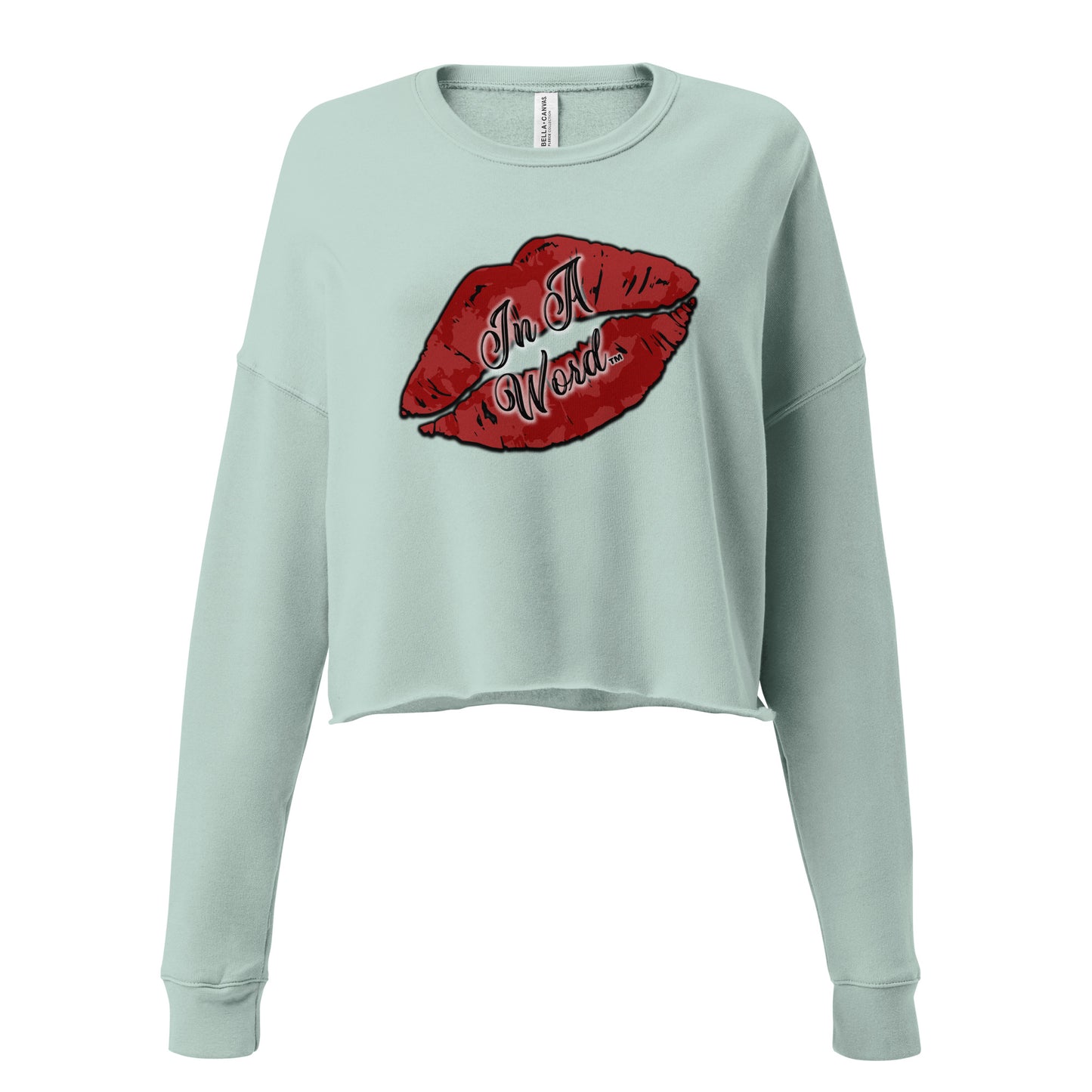 In A Word (Logo) Crop Sweatshirt