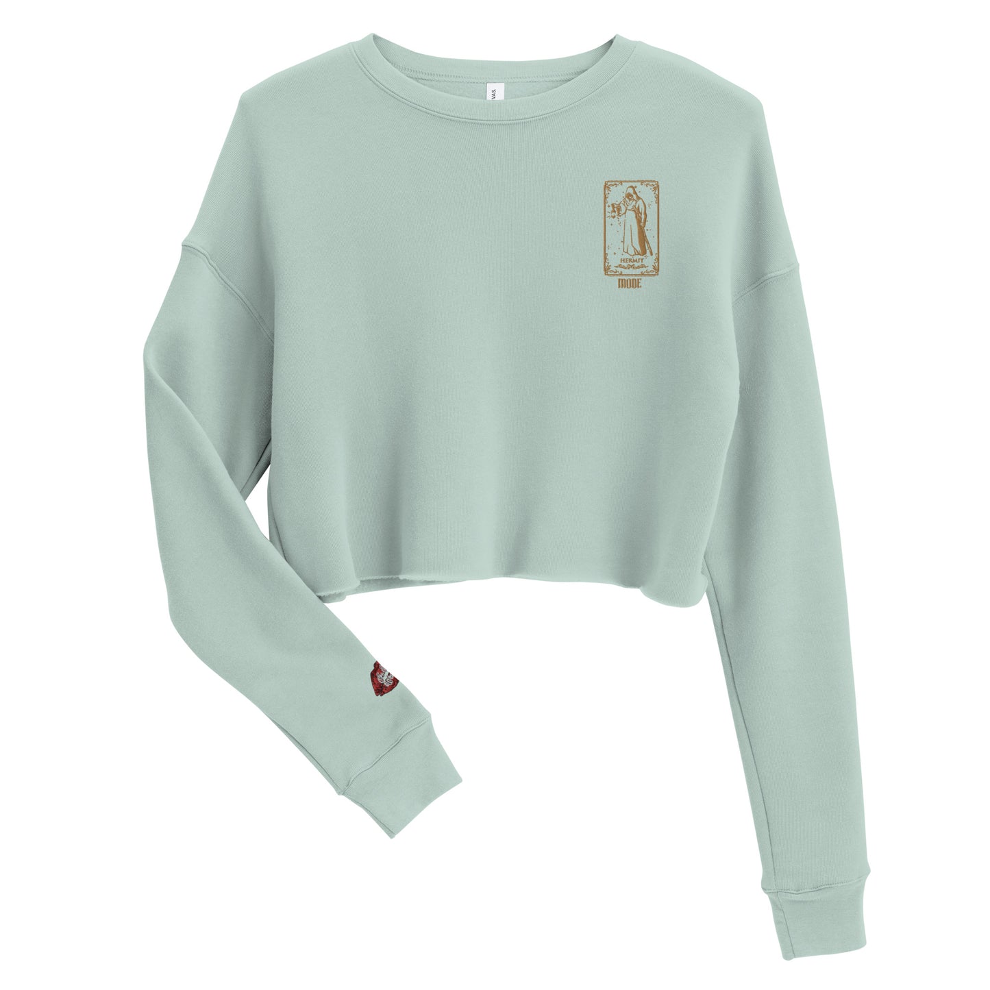 Hermit (Gold) Crop Sweatshirt