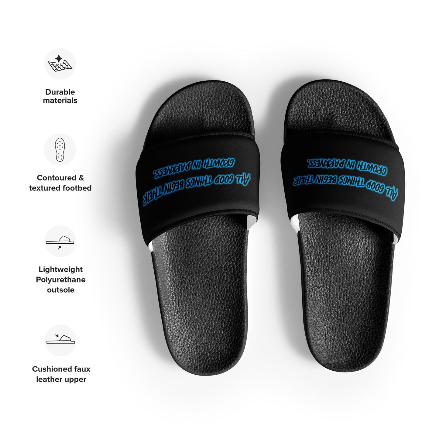 In Darkness Women's Slides