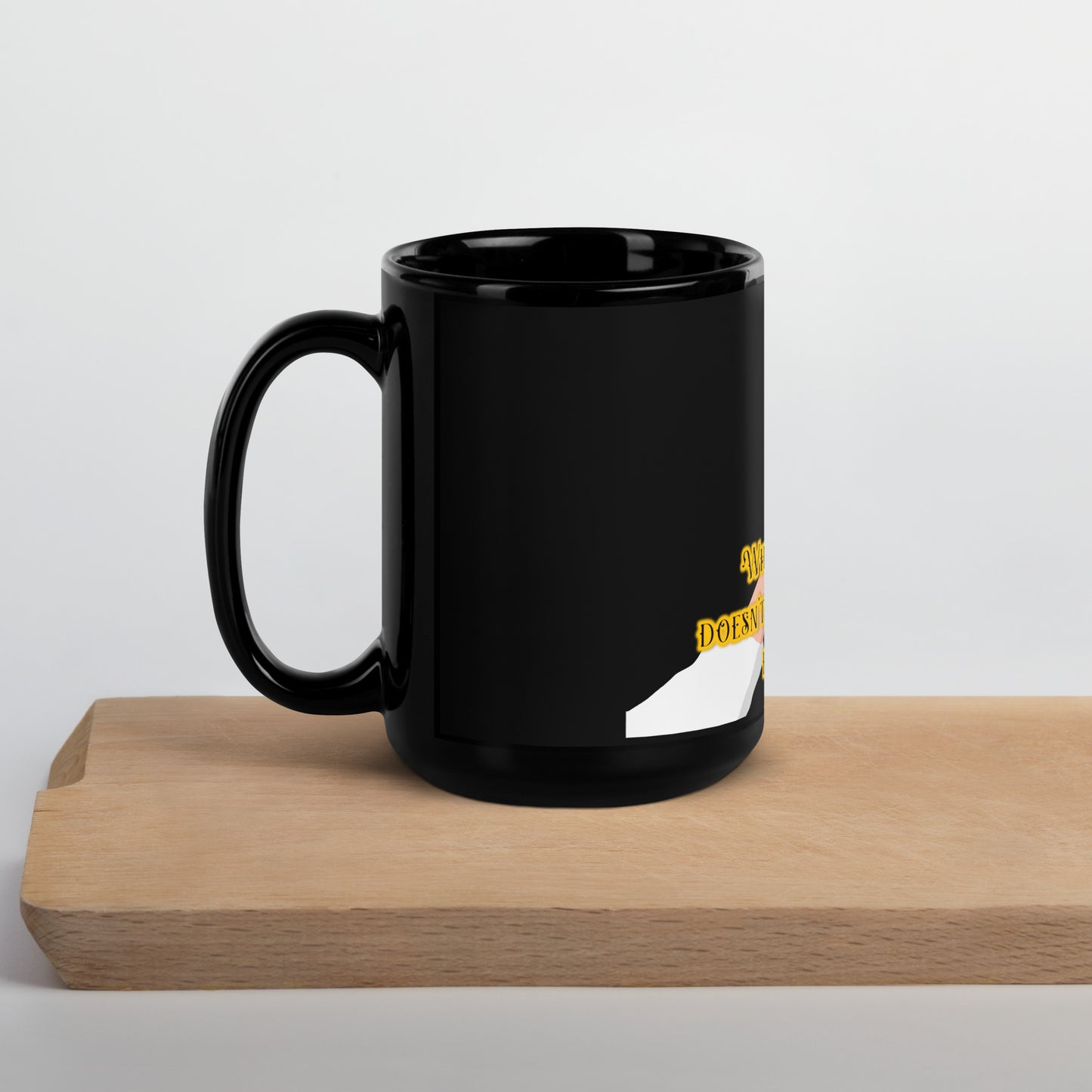 Lightbulb #2 Black Glossy Mug