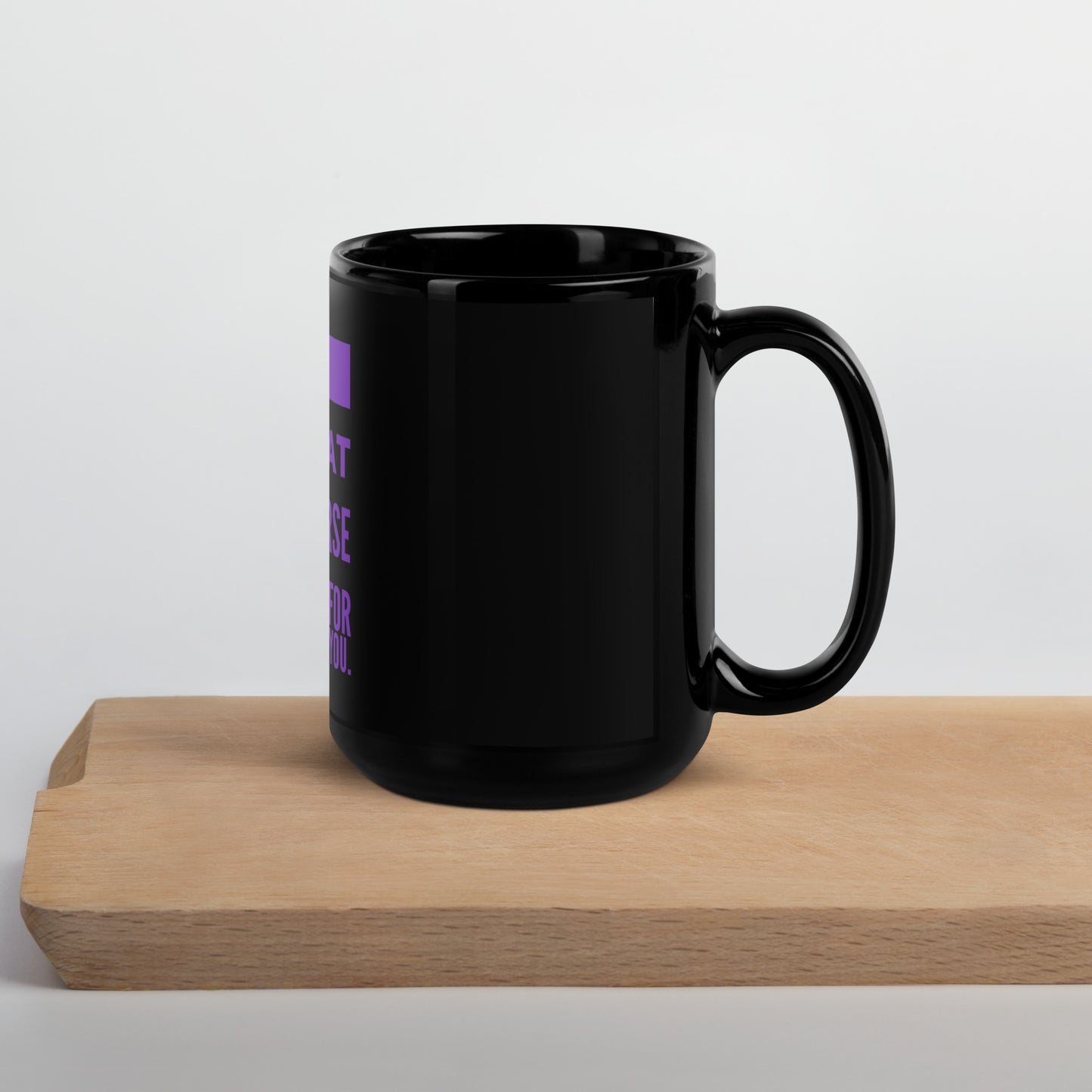 Hold Space #2 Black Glossy Mug