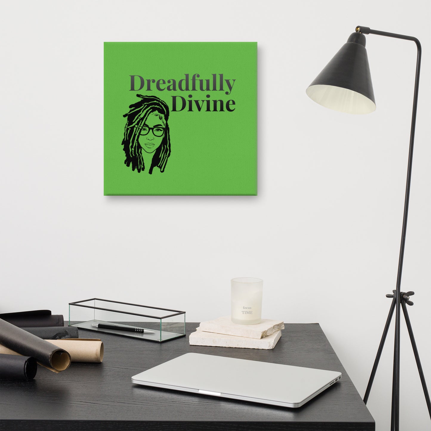 DD Woman (Black) Canvas