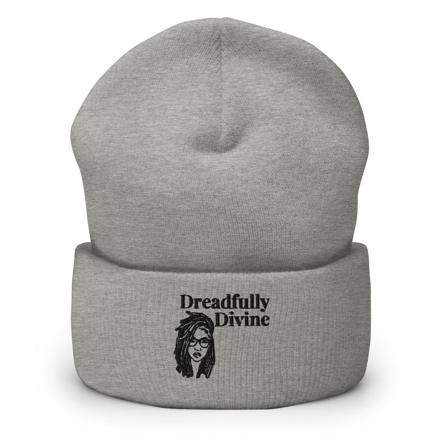 DD Woman (Black) Cuffed Beanie
