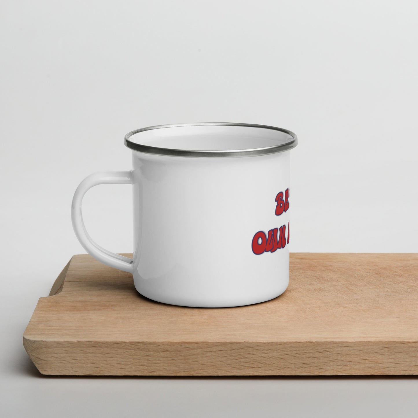 The Answer #1 Enamel Mug