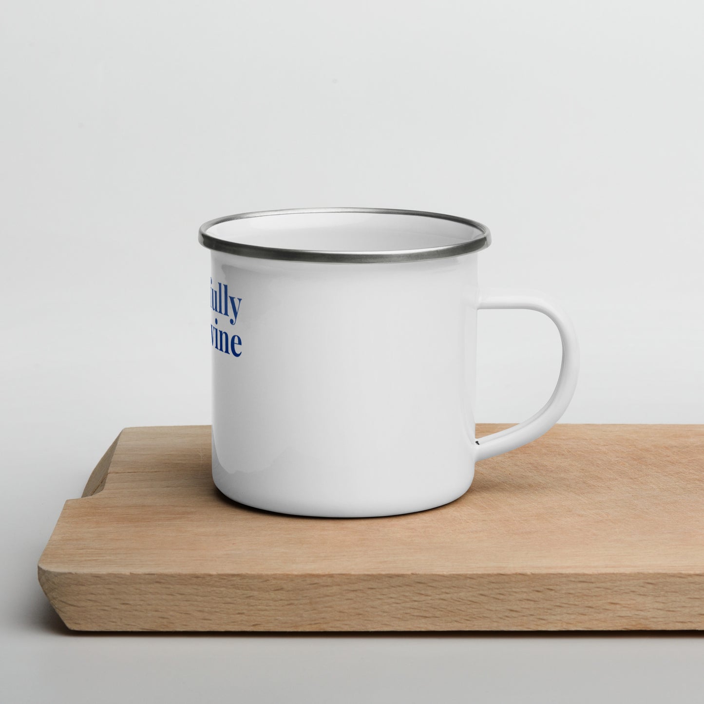 DD Woman (Blue) Enamel Mug