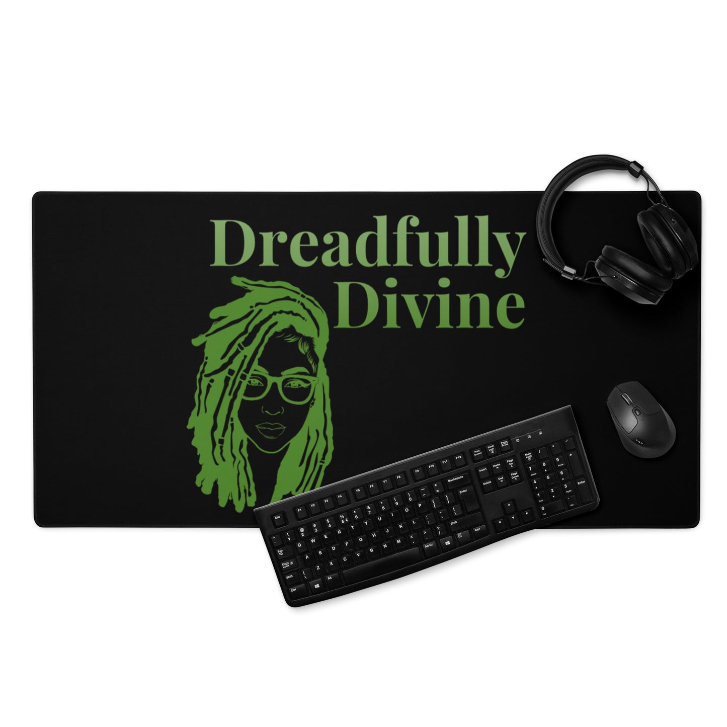 DD Woman (Green) Gaming Mouse Pad