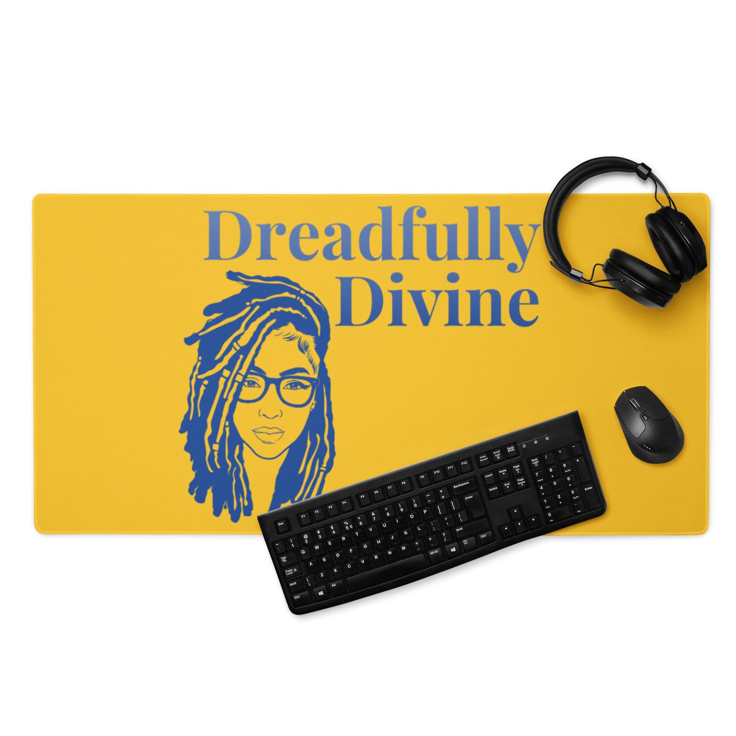 DD Woman (Blue) Gaming Mouse Pad