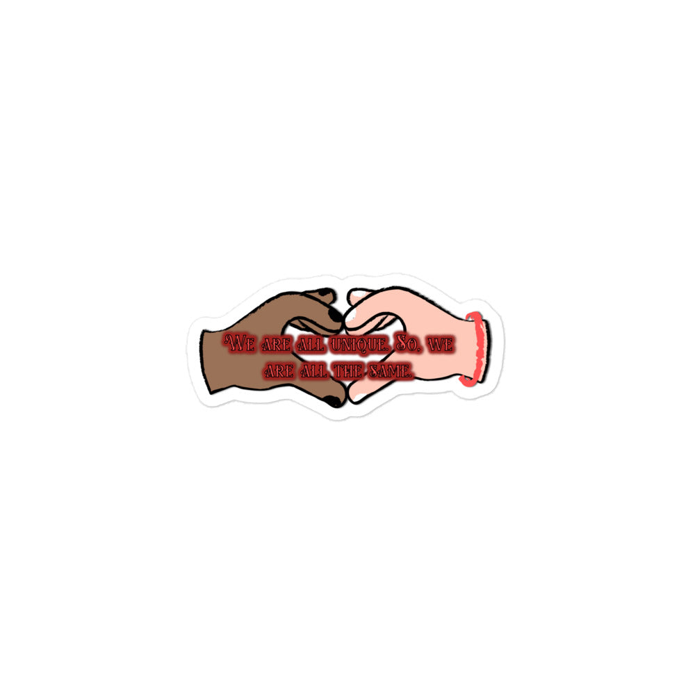 Unique Bubble-free Stickers