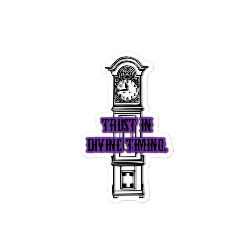 Time #2 Bubble-free Stickers