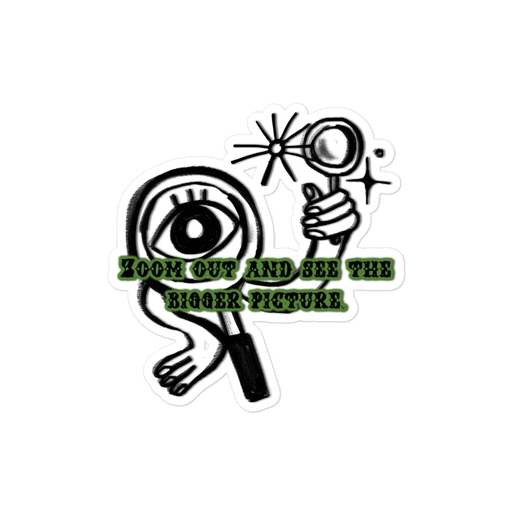 Different Lens Bubble-free Stickers