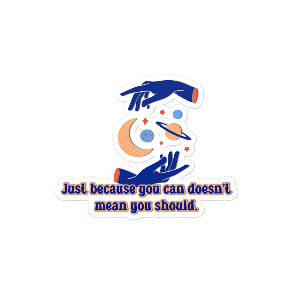 Choices #1 Bubble-free Stickers