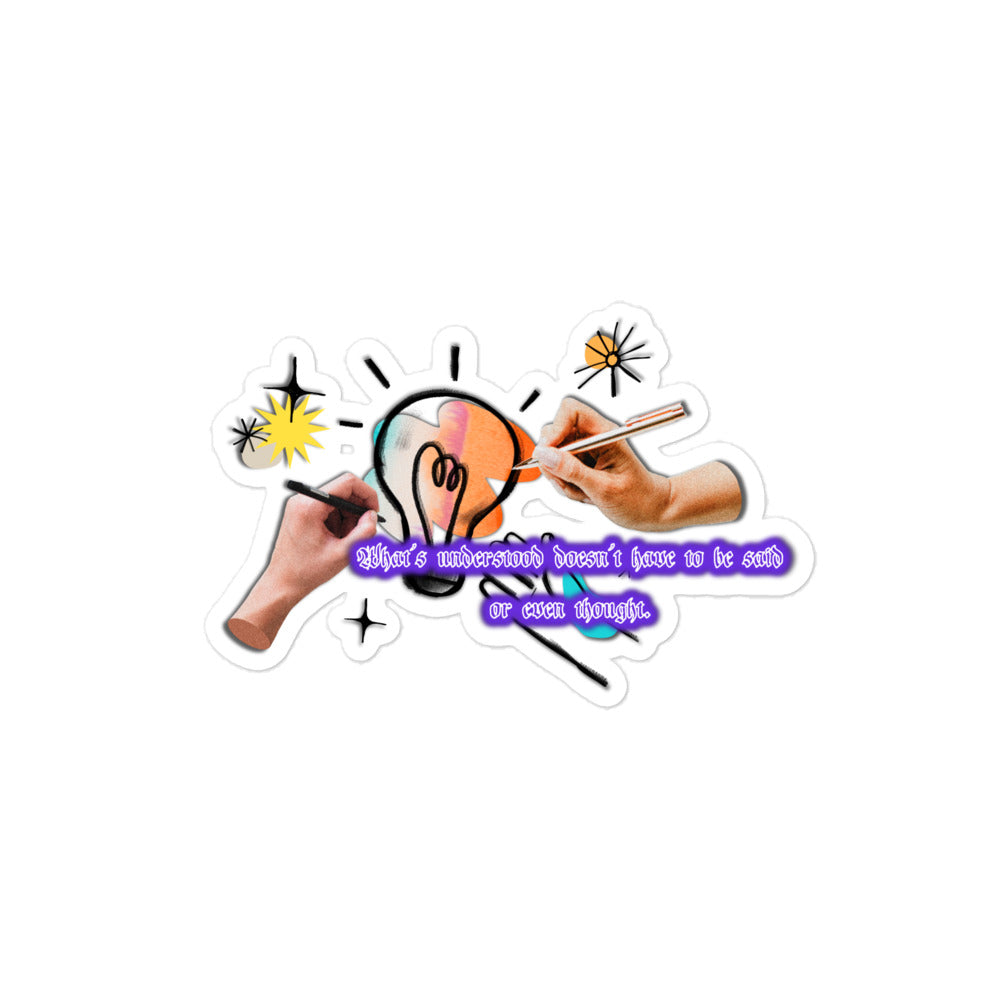 Awareness #1 Bubble-free Stickers