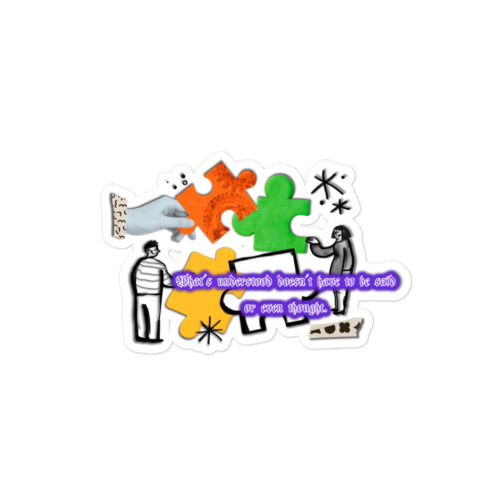 Awareness #2 Bubble-free Stickers