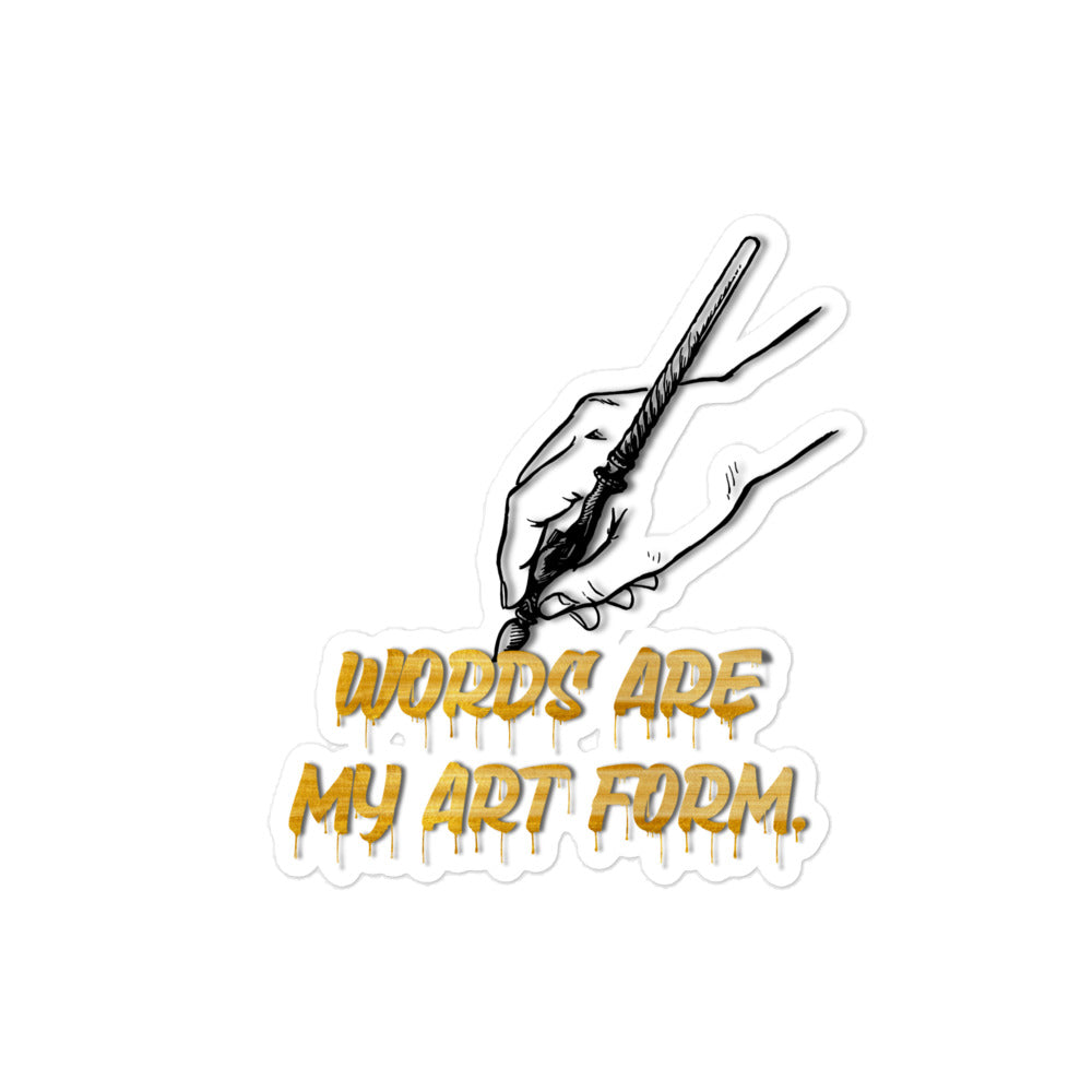 Art Form Bubble-free Stickers