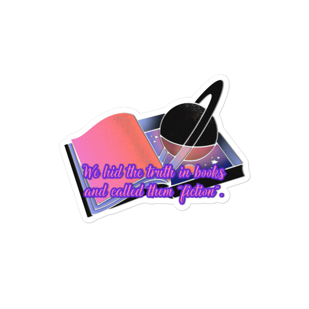 Fiction Bubble-free Stickers