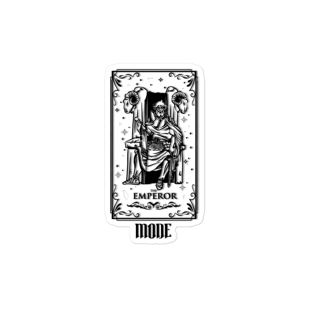 Emperor (Black) Bubble-free Stickers