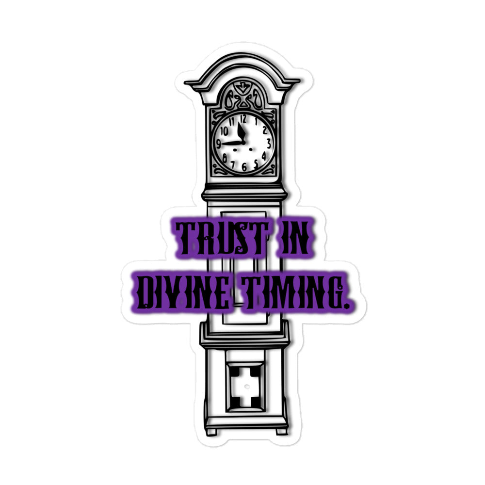 Time #2 Bubble-free Stickers
