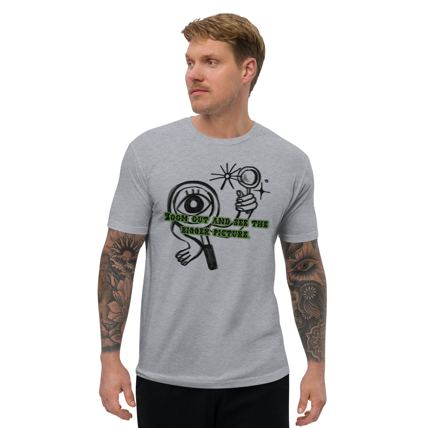 Different Lens Men's Fitted Short Sleeve T-shirt