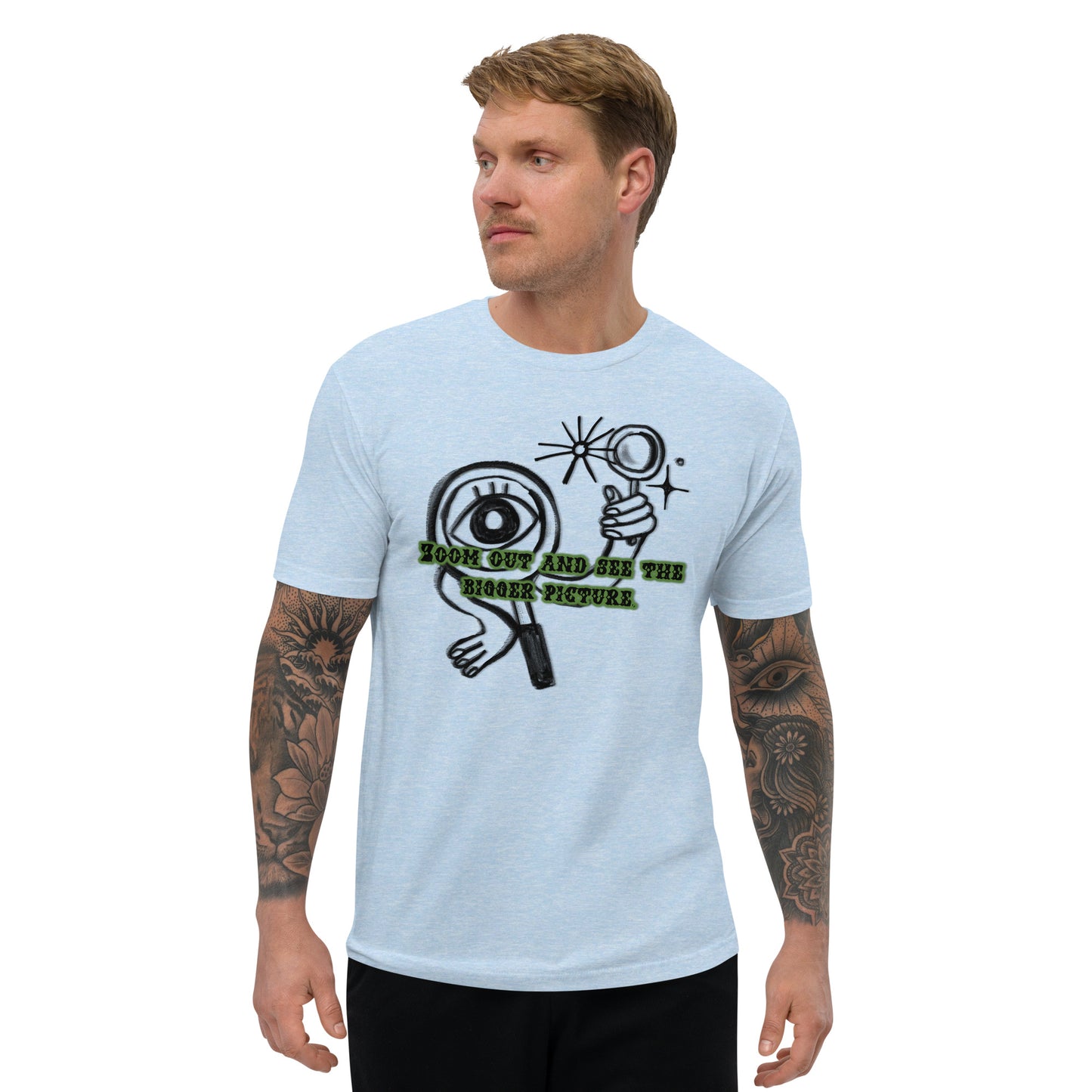 Different Lens Men's Fitted Short Sleeve T-shirt