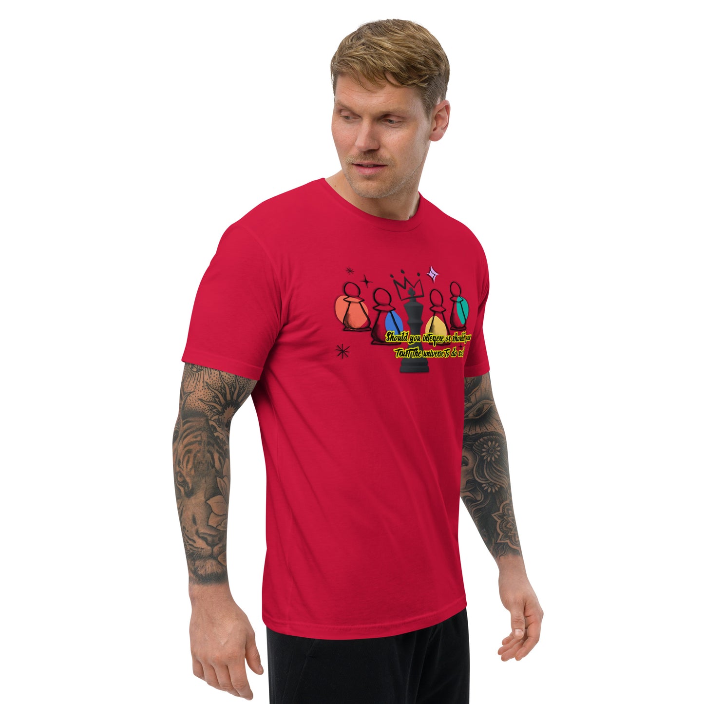 Highest Good #3 Men's Fitted Short Sleeve T-shirt