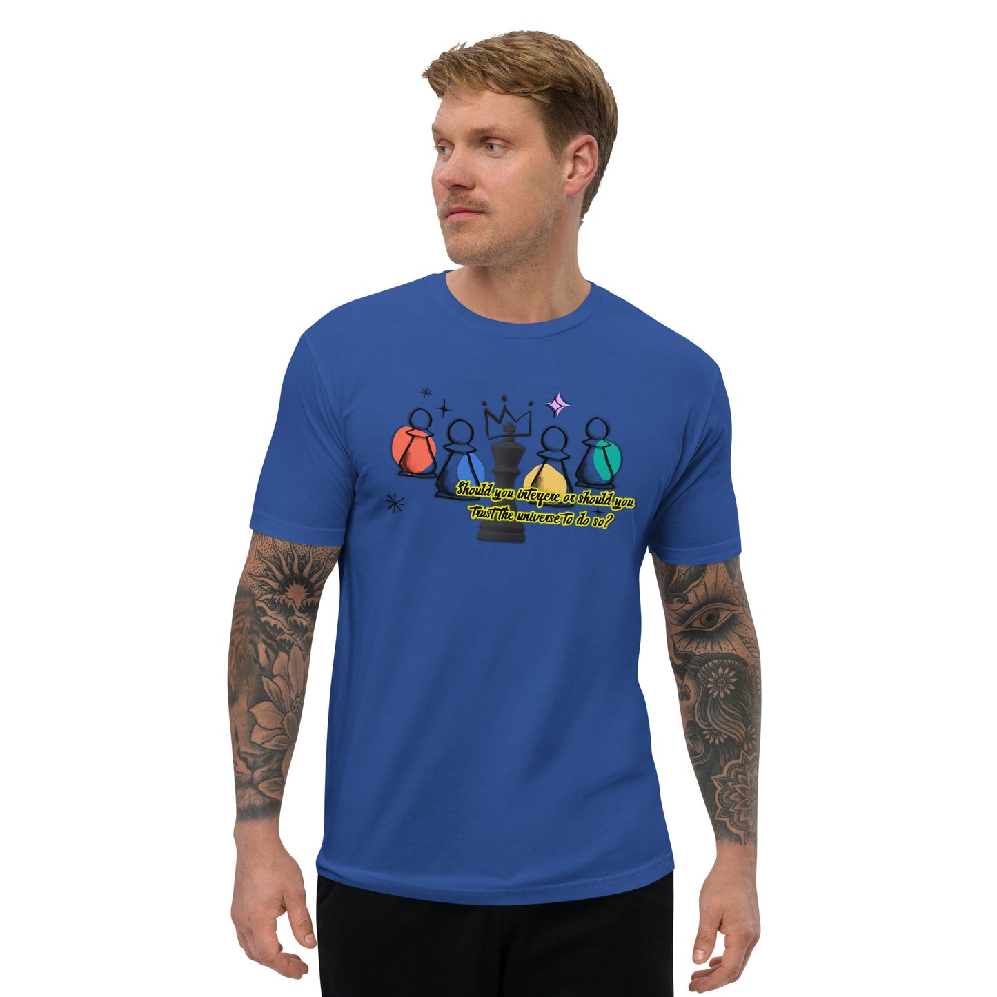 Highest Good #3 Men's Fitted Short Sleeve T-shirt