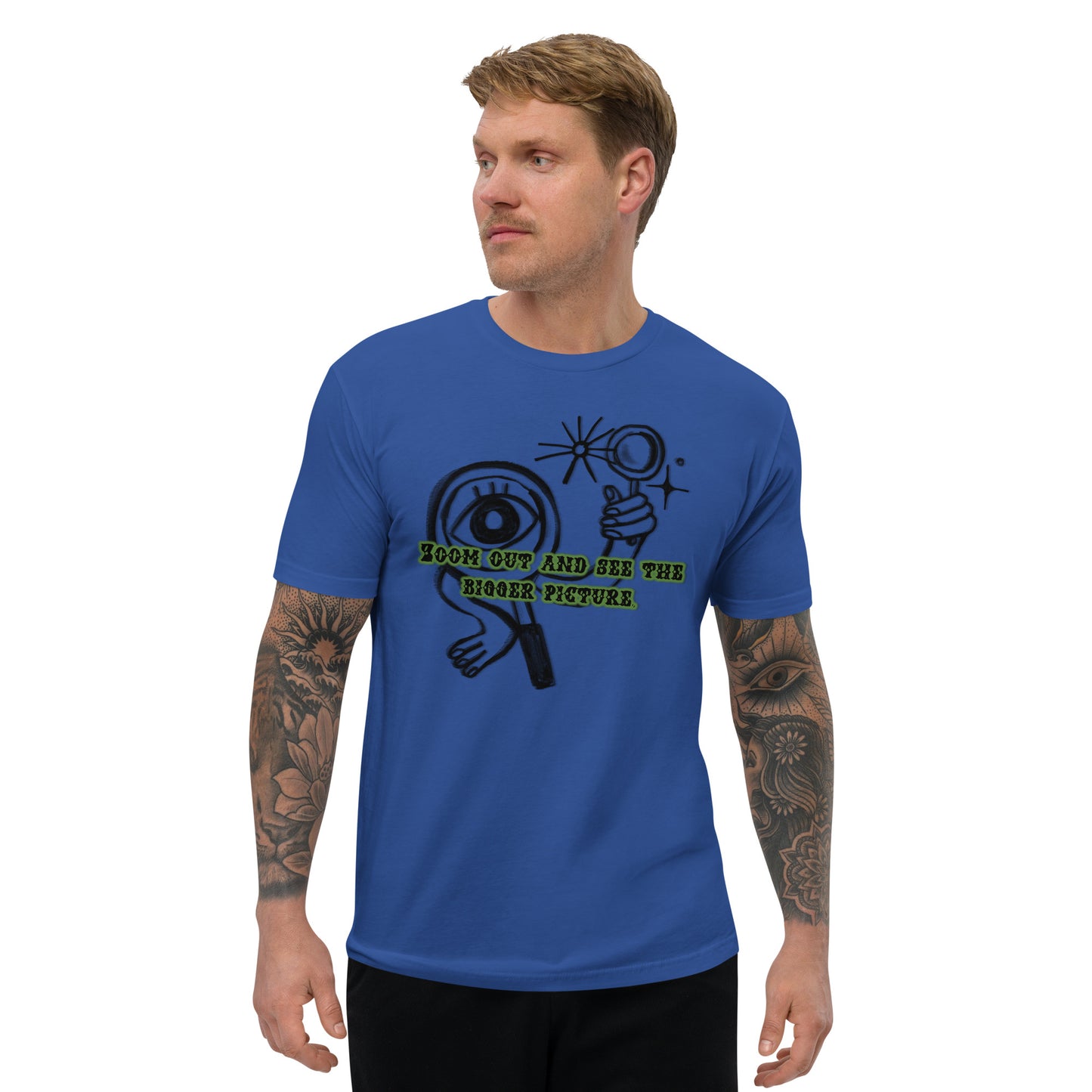 Different Lens Men's Fitted Short Sleeve T-shirt