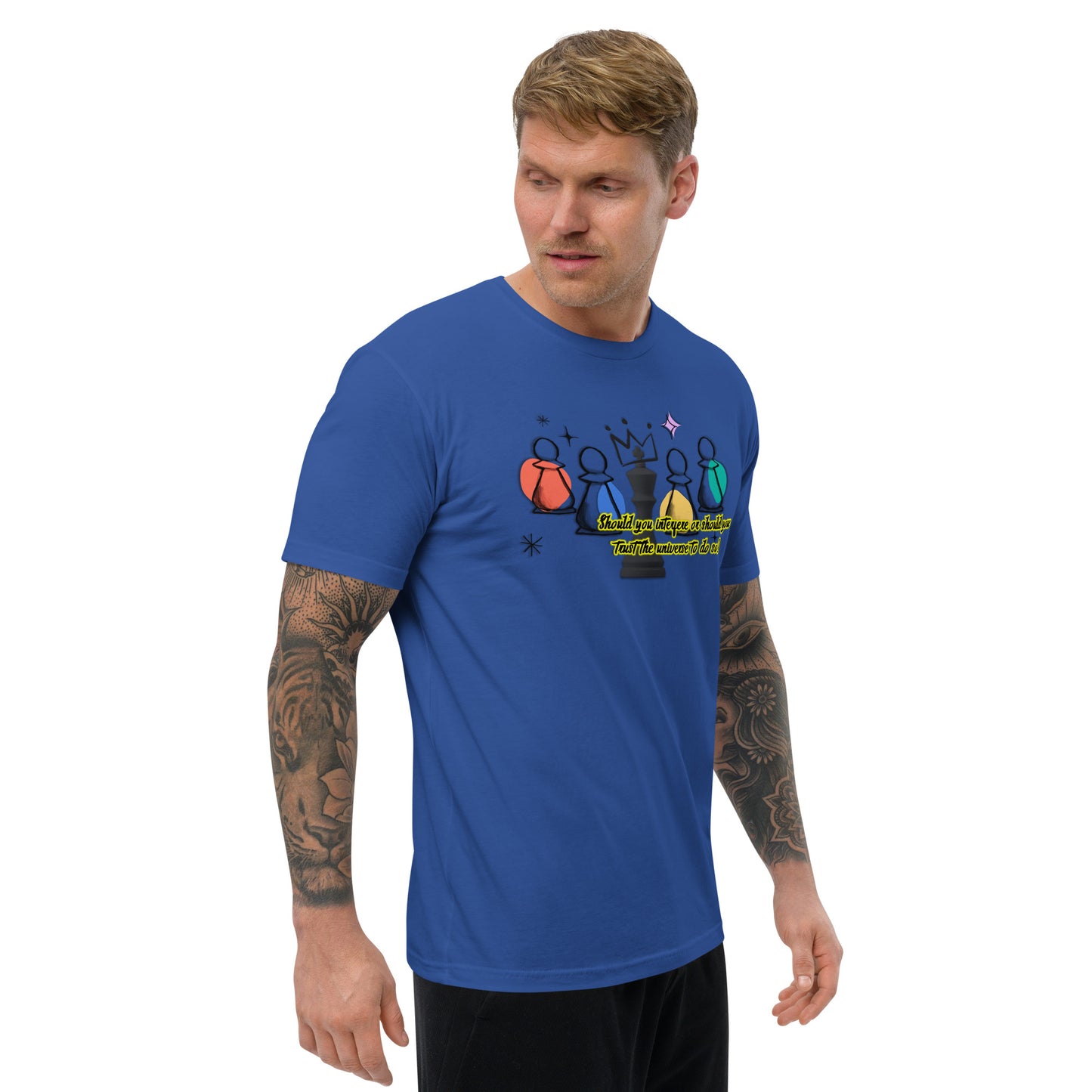 Highest Good #3 Men's Fitted Short Sleeve T-shirt