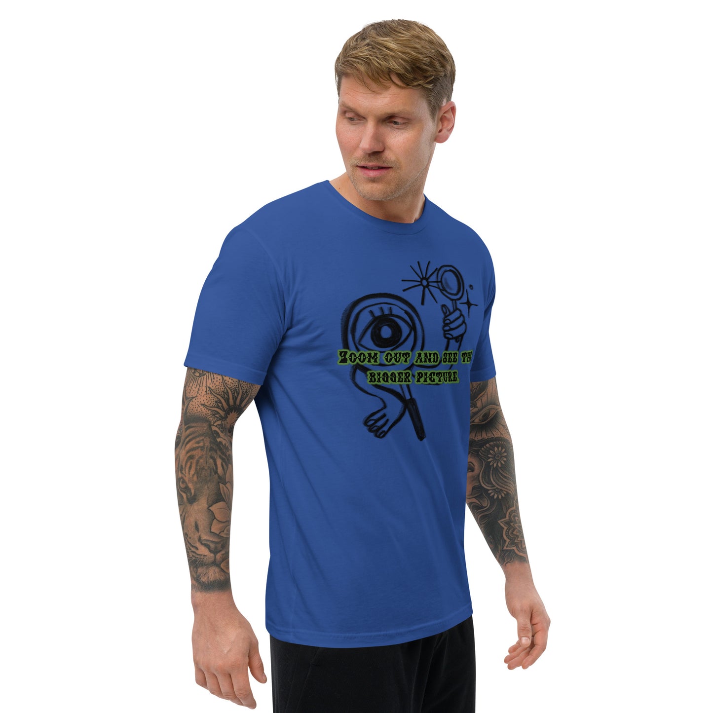 Different Lens Men's Fitted Short Sleeve T-shirt
