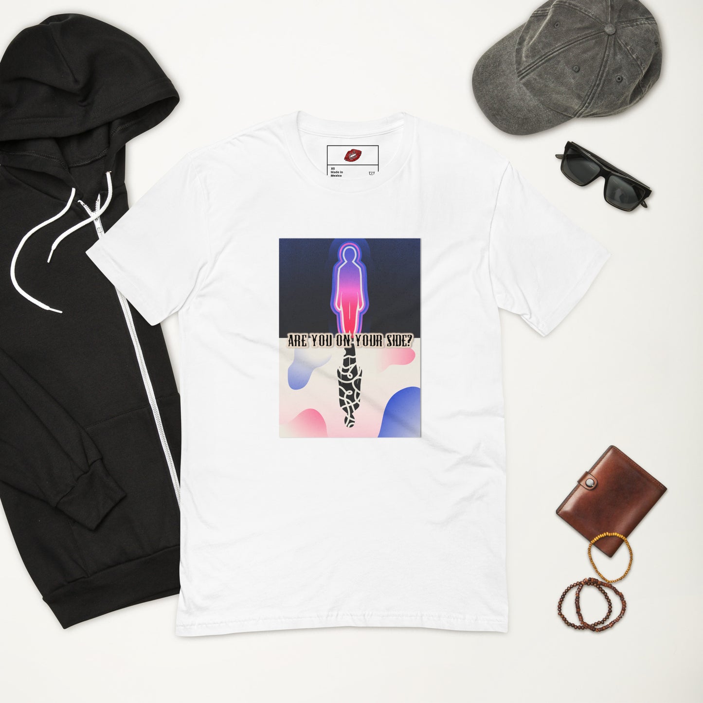 Self-Protection Men's Fitted Short Sleeve T-shirt