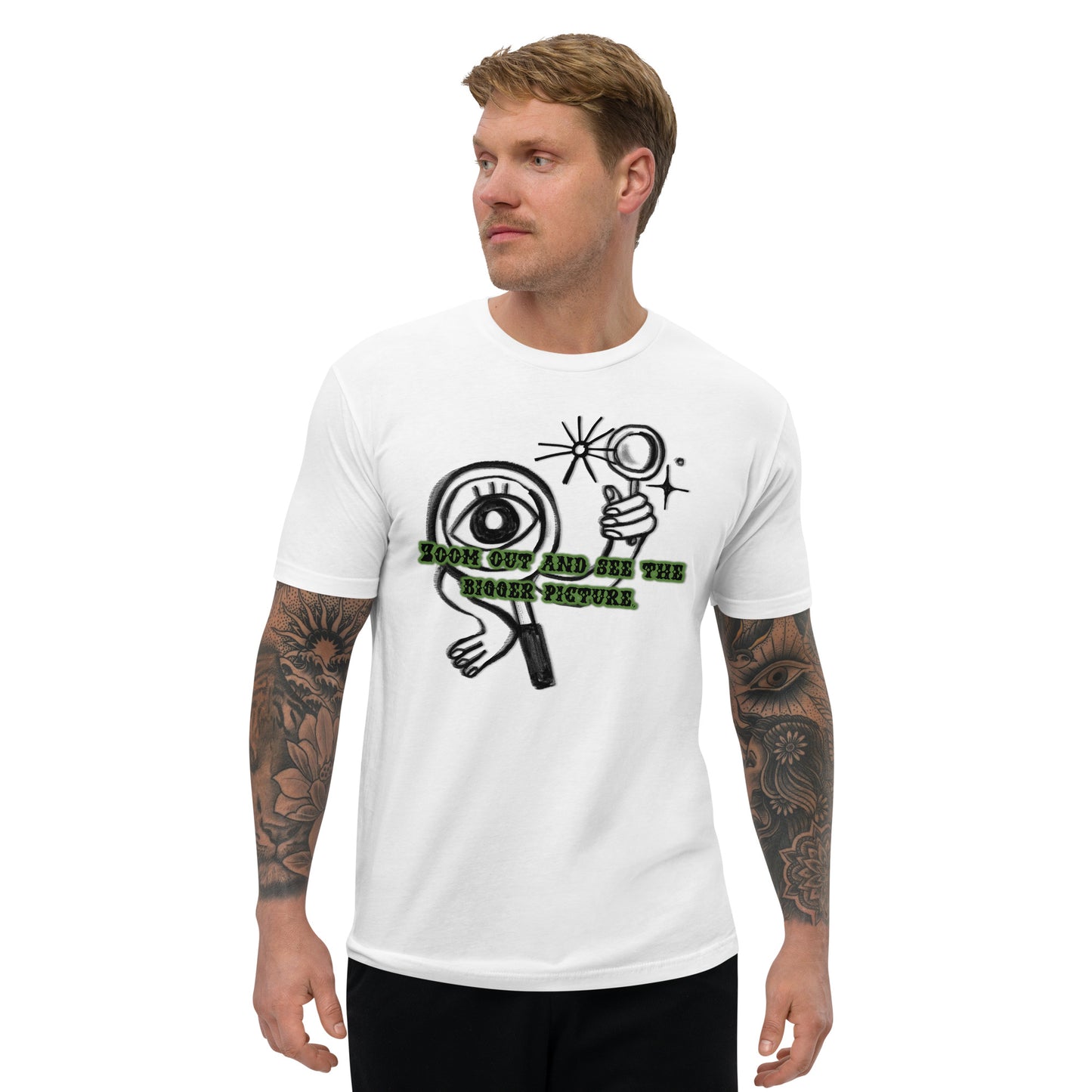 Different Lens Men's Fitted Short Sleeve T-shirt