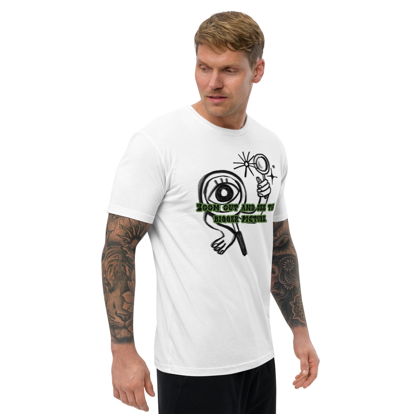 Different Lens Men's Fitted Short Sleeve T-shirt