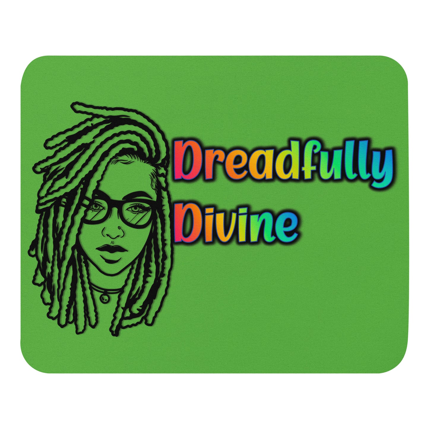 DD Woman (Multi-color) Mouse Pad