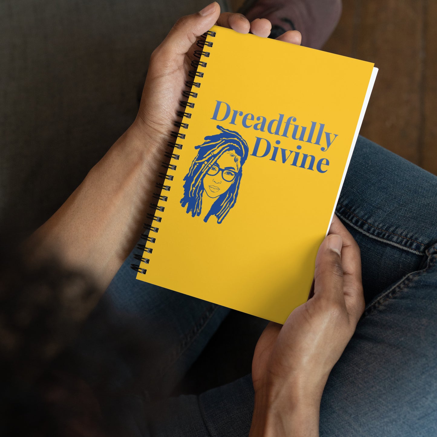 DD Woman (Blue) Spiral Notebook