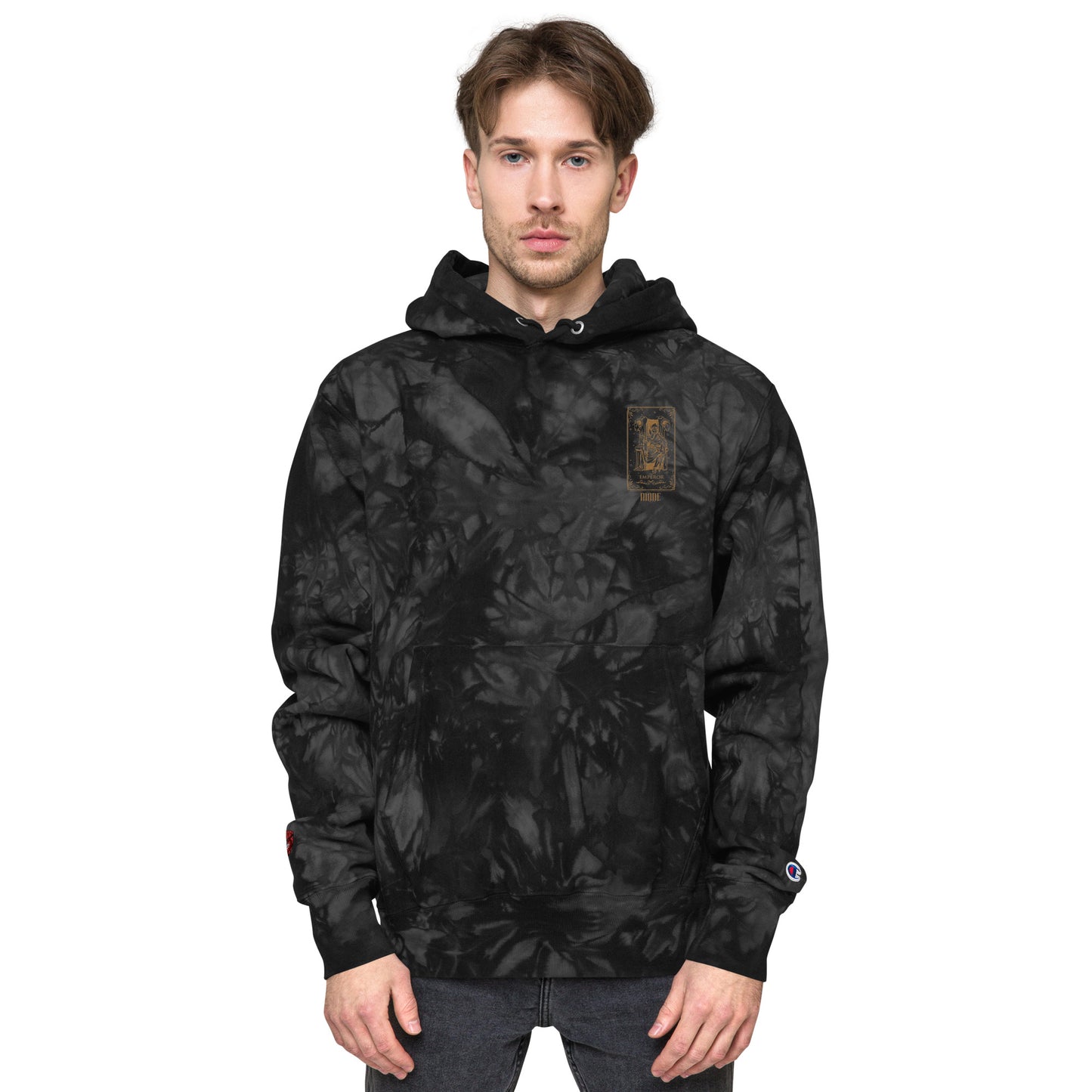 Emperor (Gold) Unisex Champion Tie-dye Hoodie