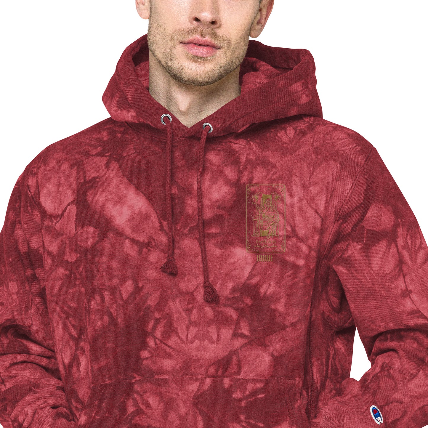 Emperor (Gold) Unisex Champion Tie-dye Hoodie