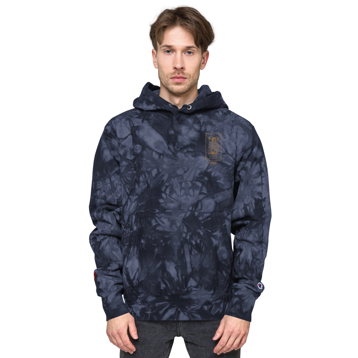 Emperor (Gold) Unisex Champion Tie-dye Hoodie