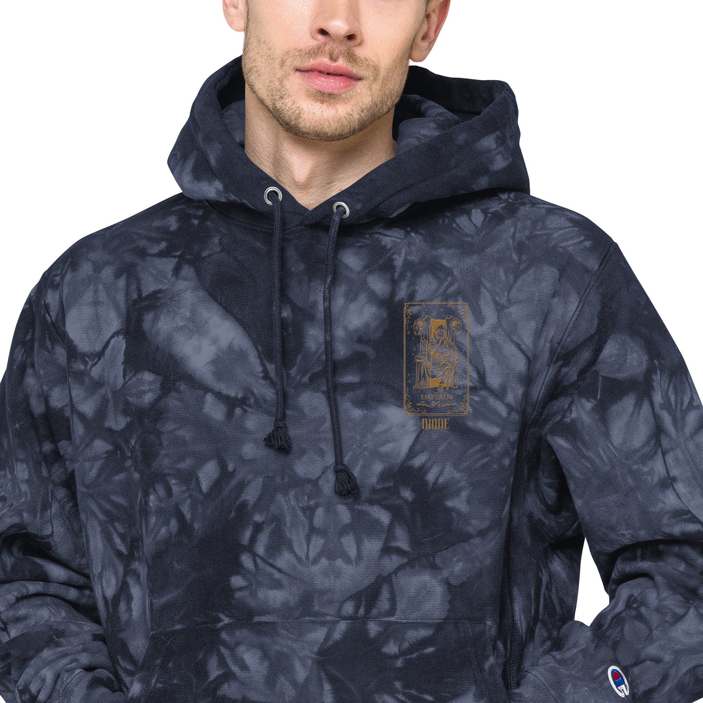 Emperor (Gold) Unisex Champion Tie-dye Hoodie