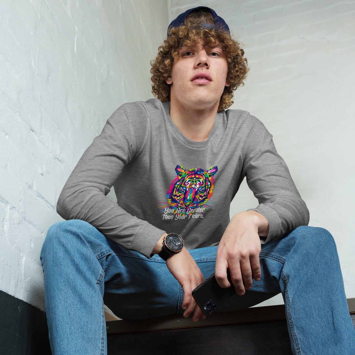 Tiger Unisex Long Sleeve Tee