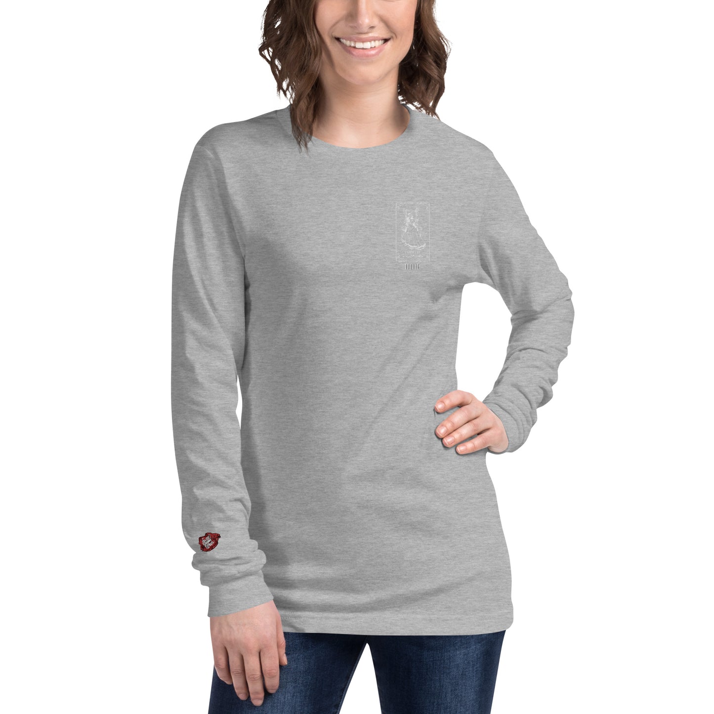 Empress (White) Unisex Long Sleeve Tee