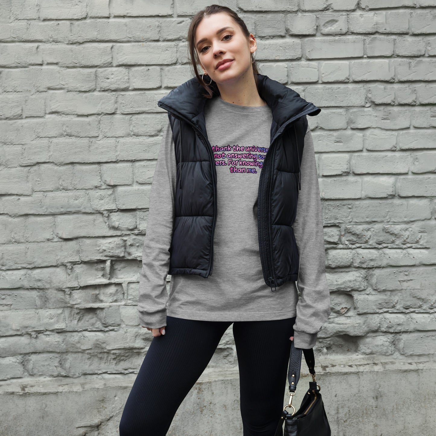 Thank The Universe #1 Unisex Long Sleeve Tee