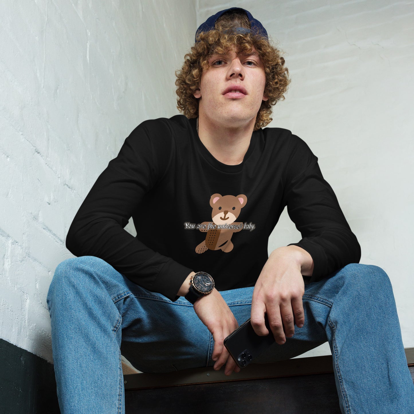 Teddy Unisex Long Sleeve Tee