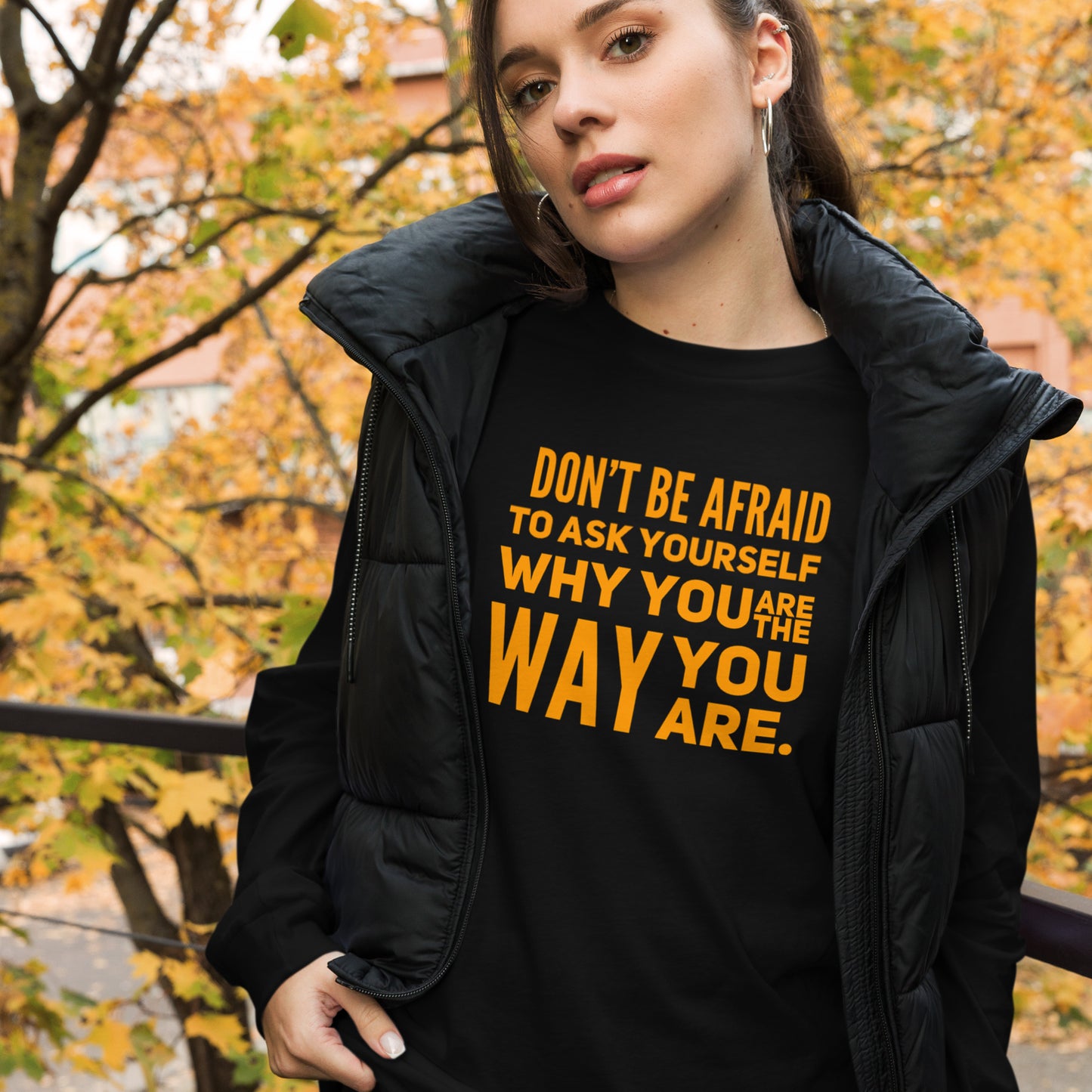 Ask Yourself #2 Unisex Long Sleeve Tee