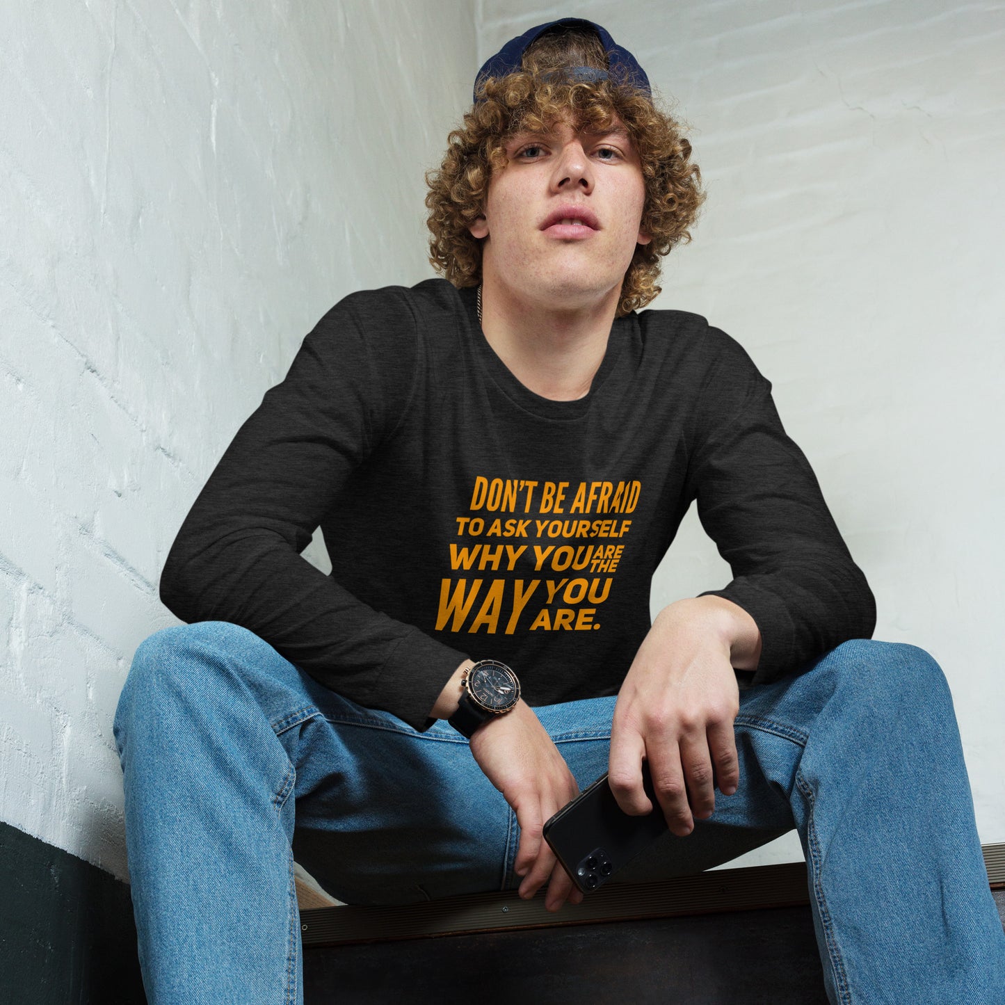 Ask Yourself #2 Unisex Long Sleeve Tee