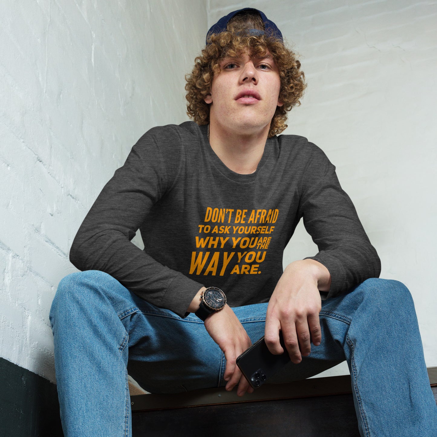 Ask Yourself #2 Unisex Long Sleeve Tee