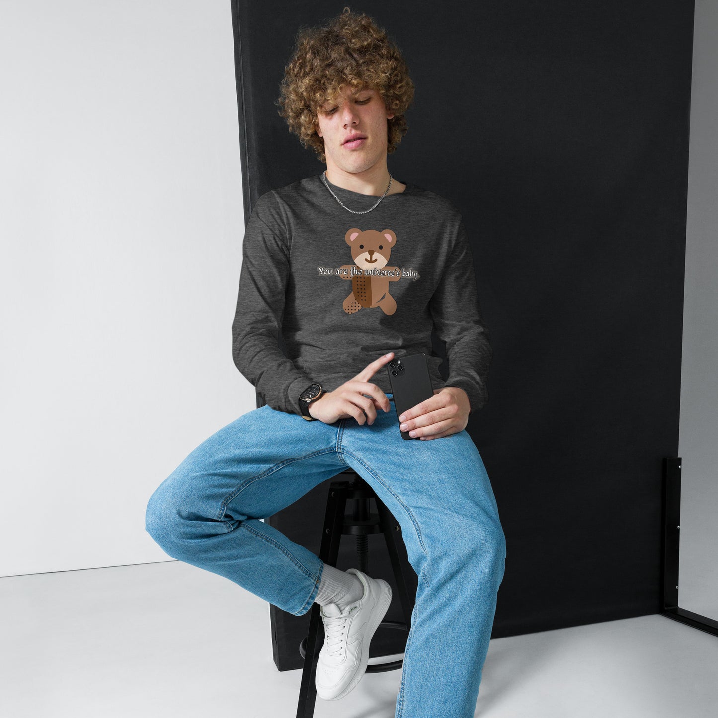 Teddy Unisex Long Sleeve Tee