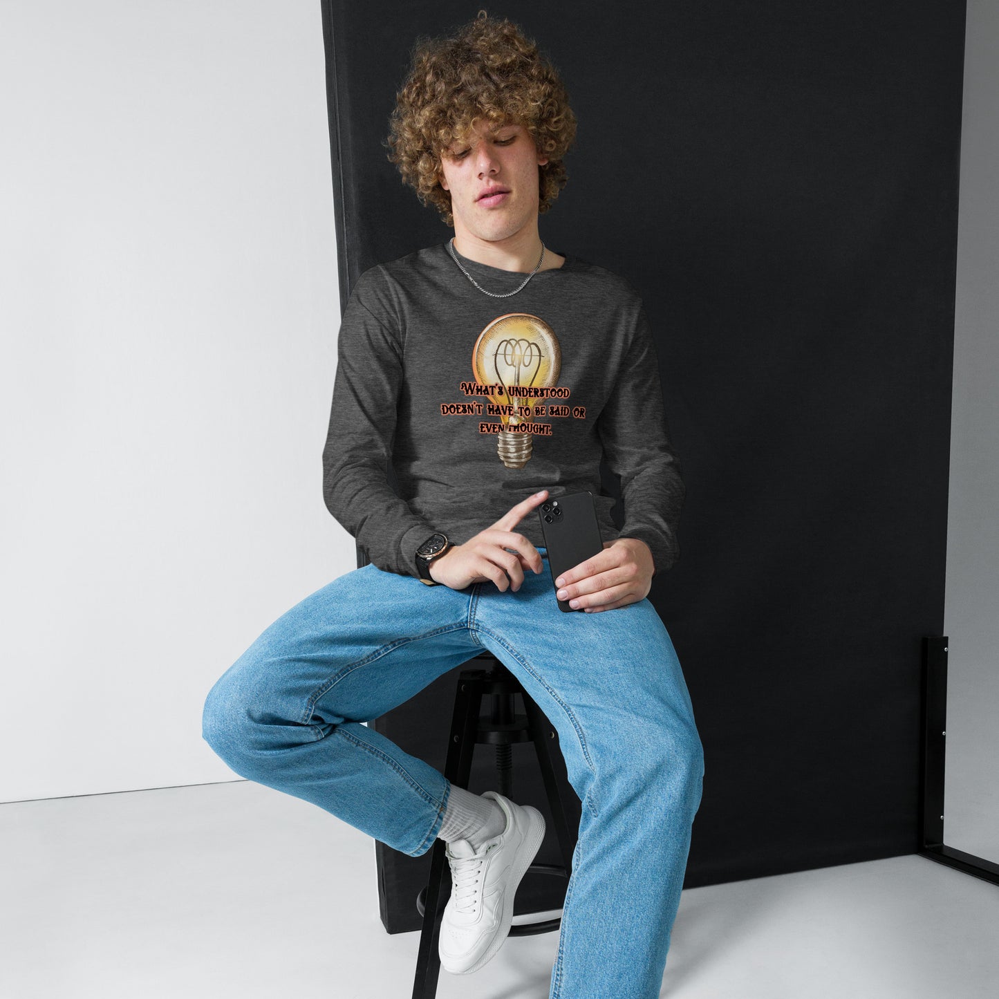 Lightbulb #3 Unisex Long Sleeve Tee