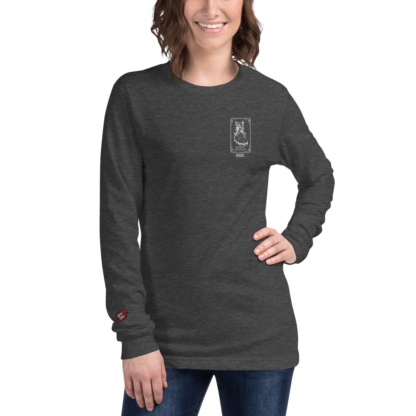 Empress (White) Unisex Long Sleeve Tee