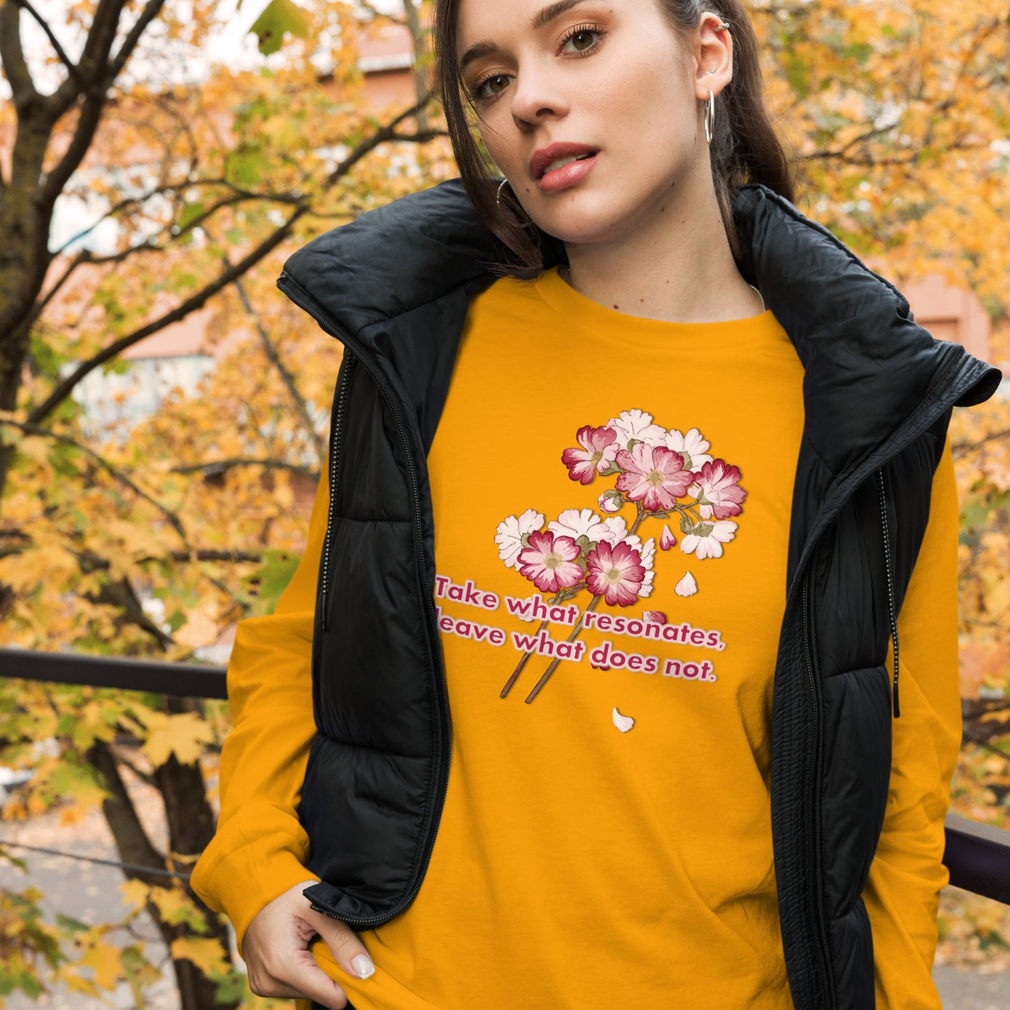 Pick Your Petals Unisex Long Sleeve Tee